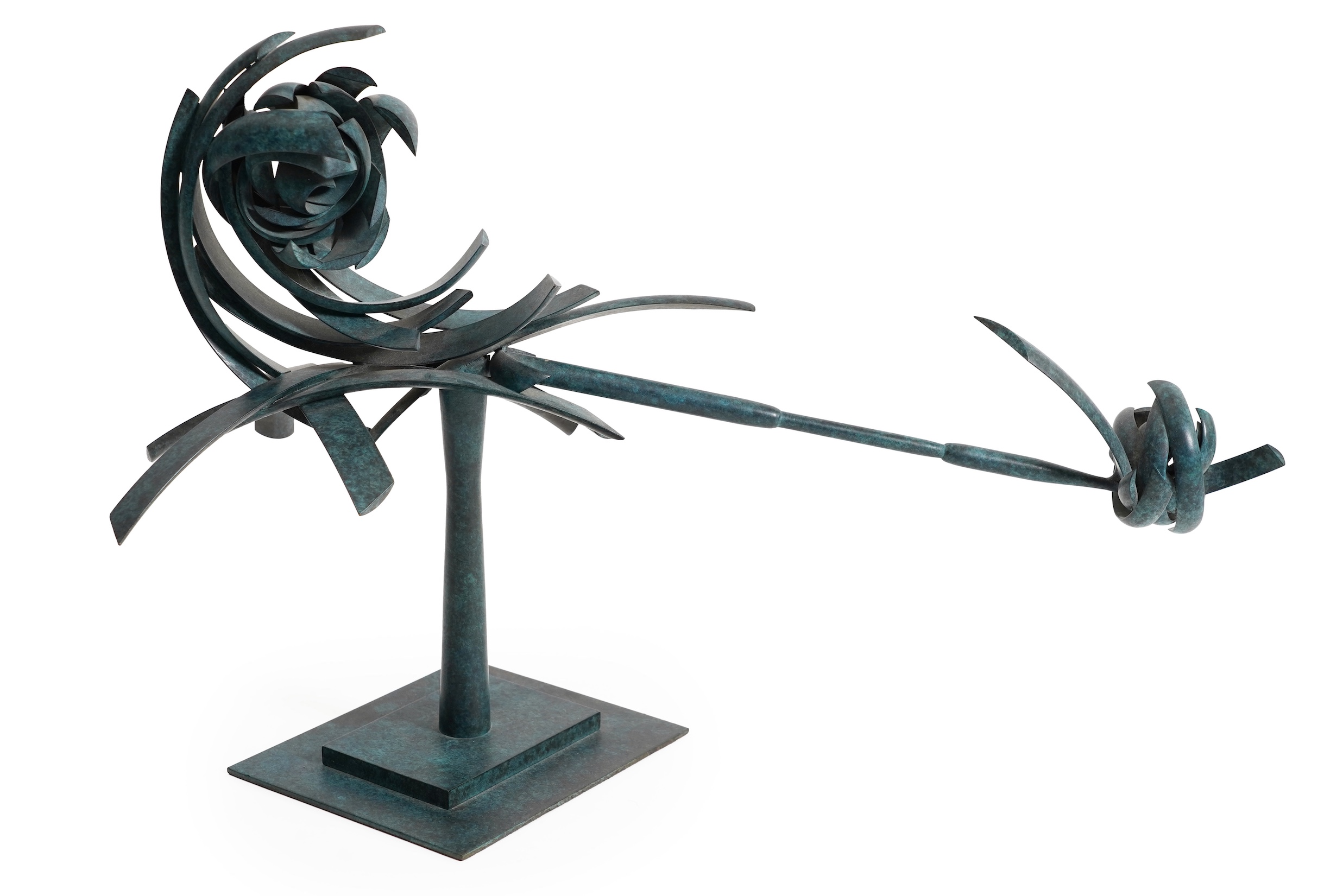 Bryan Kneale MBE RA, (1930-2025), Abstract sculpture, 34cm x 52cm